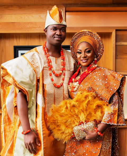 Vestidos de boda tradicionales en Nigeria