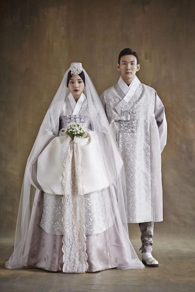 Vestidos de boda tradicionales coreanos 